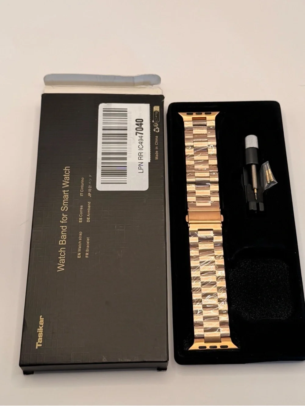 Apple‎ Watch Stainless Steel Gold Braclet, 42/44/46, New